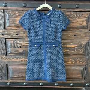 Janie and Jack girls blue dress
